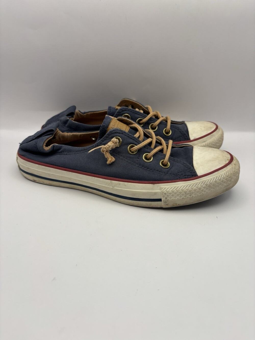 Converse Chuck Taylor All Star Slip On Blue Sneakers Women Size 7.5